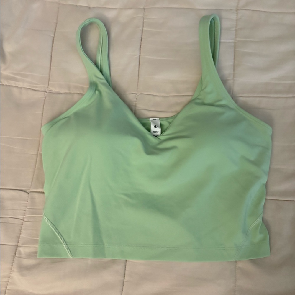 Lululemon Athletica Light Green Align Tank, NWOT 8